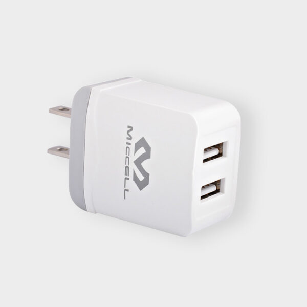 S69 Miccell Dual Port Wall Charger (VQ-T07U) Acrylic Pack - Image 3