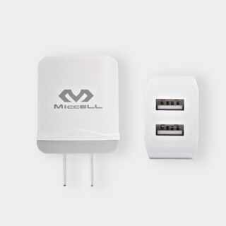 S69 Miccell Dual Port Wall Charger (VQ-T07U) Acrylic Pack