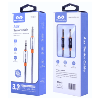 S157 Miccell Aux Senior Cable 3.3ft (KY-102) Box pack