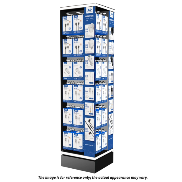 S1966 Miccell Rotating Floor Display (182pcs) - Image 2