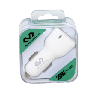 S1422 Miccell 20W Car Charger (VQ-C08) Acrylic Pack